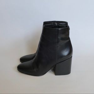 Sam Edelman Taye Black Leather Ankle Boot US 6